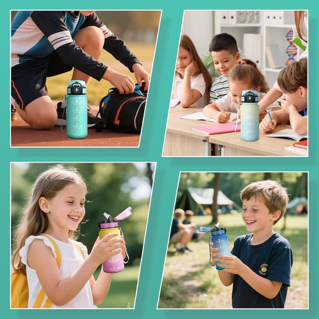 Thumbnail 6 de Mulbijeo borraccia 0,5L con cannuccia