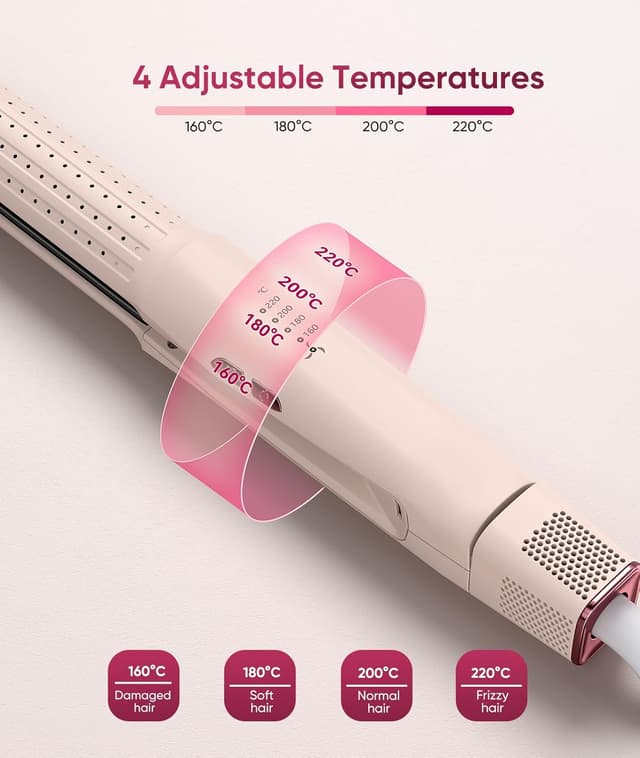 Thumbnail 5 de 2 in 1 Glätteisen Locken und Glätten 220°C