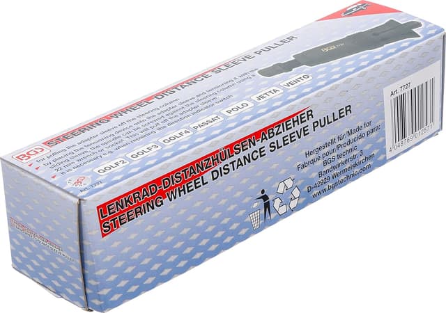 Detalle 2 de Extracteur de moyeux de volant BGS 7727 pour VW (Golf, Jetta, Passat, Polo, Vento)