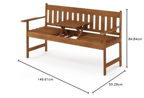 Thumbnail 7 de Furinno Tioman Banco natural