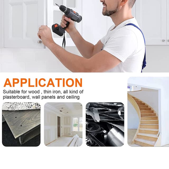 Thumbnail 5 de TAIANJI 180-piece M4 wood screw assortment 🪛