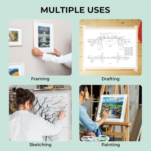 Thumbnail 6 de JusArt Artist tape for watercolour 0.5 inch