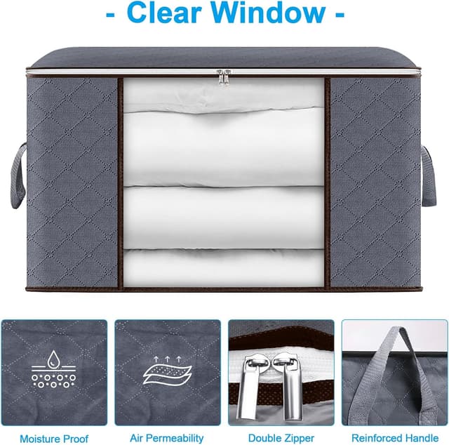 Detalle de Zikenis 6 scatole 90 L per vestiti