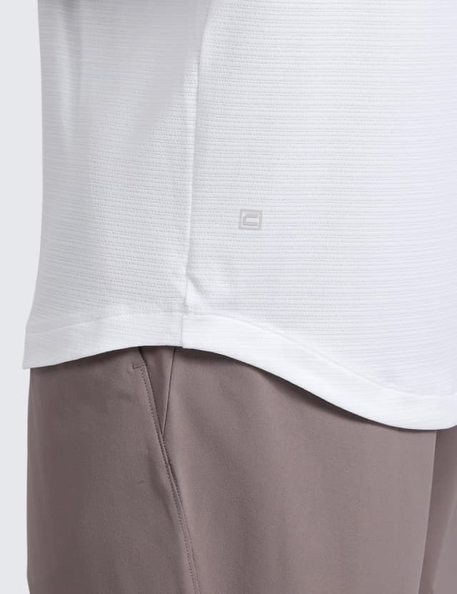 Detalle de CRZ YOGA Maglietta uomo leggera traspirante con assorbimento umidità per corsa, palestra e allenamenti