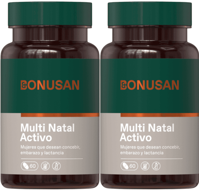 Imagen de Bonusan Multi Natal Activo suplemento 2x60 comprimidos 😊 en OfertitasTOP