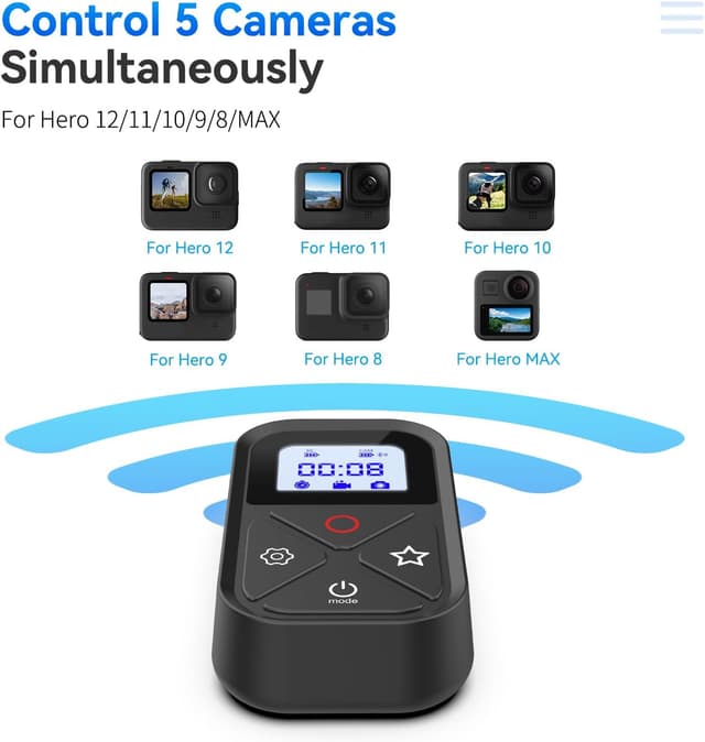 Thumbnail 1 de TELESIN Telecomando Bluetooth GoPro Hero 13