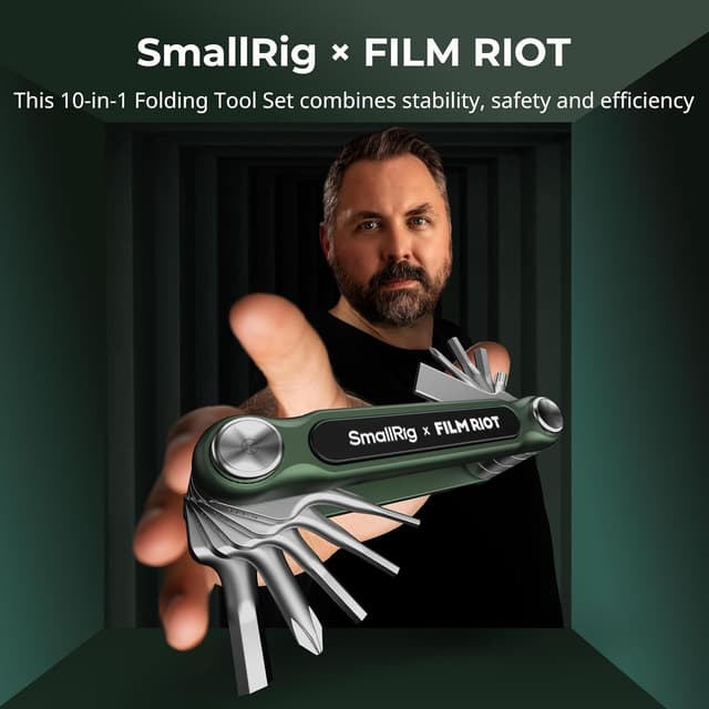 Thumbnail 1 de SMALLRIG x FILM RIOT 10 in 1 Set Verde