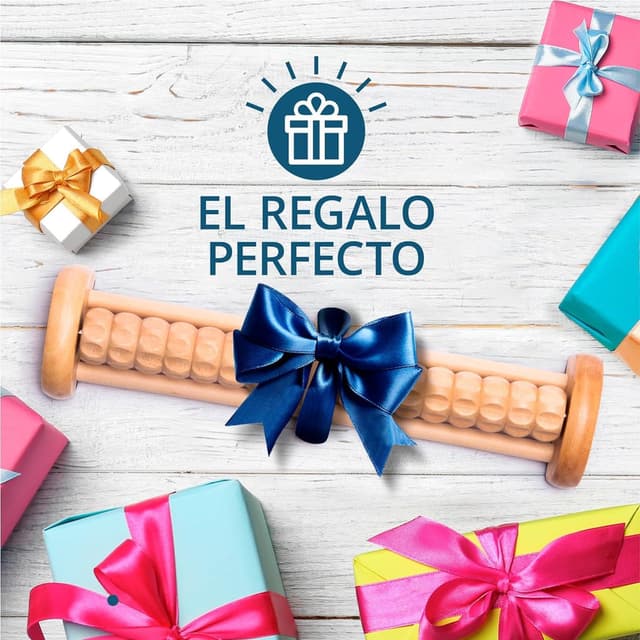 Thumbnail 1 de TheraFlow Masajeador Dual de Pies Madera