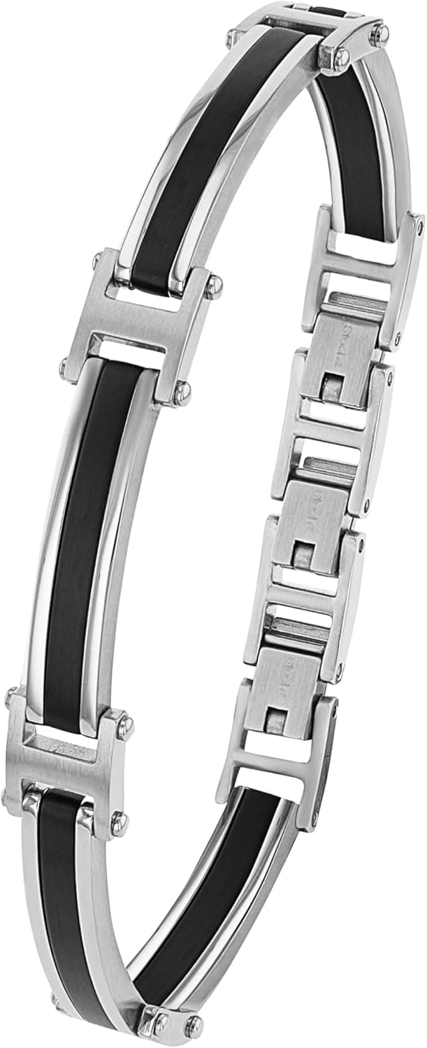 Imagen de s.Oliver Bracelet acier inoxydable pour hommes 18,5 cm en OfertitasTOP