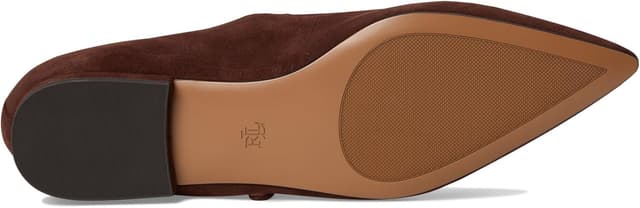 Detalle 2 de Lauren Ralph Lauren Londyn Suede Mary Jane shoes 👠