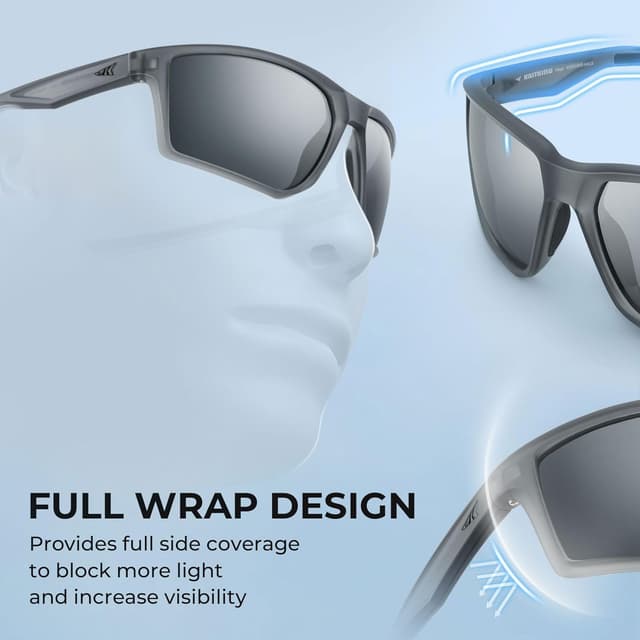 Detalle de KastKing Osage polarized sport sunglasses