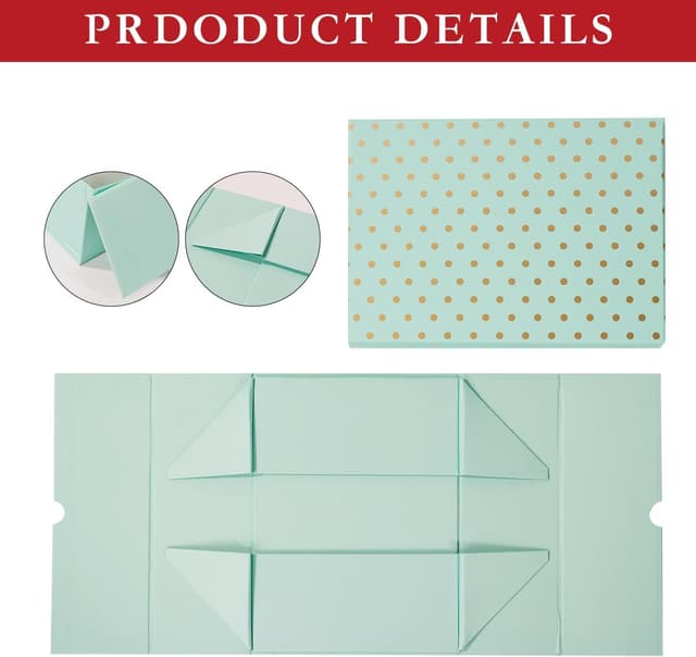 Thumbnail 4 de Large Gifts Boxes with Magnetic Lids 24x17x8cm