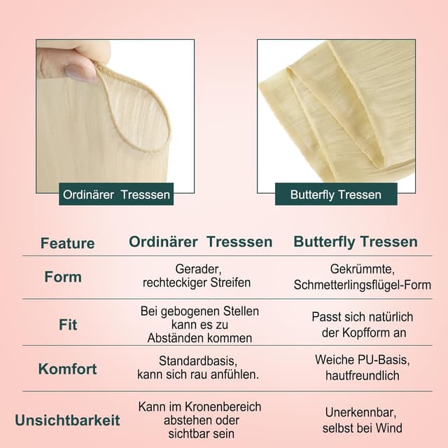 Thumbnail 6 de Easyouth OVO Weft Echthaar 45 cm