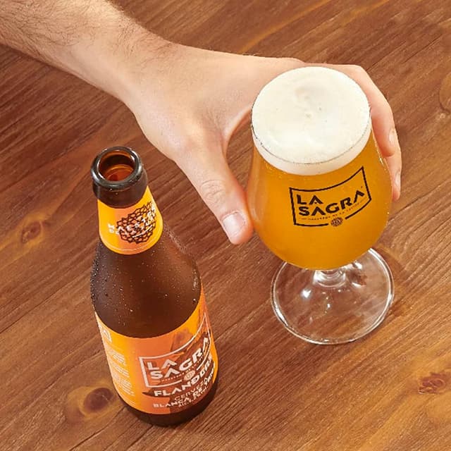 Thumbnail 4 de La Sagra Flanders - Cerveza Blanca de Trigo 🍺 - Caja 12