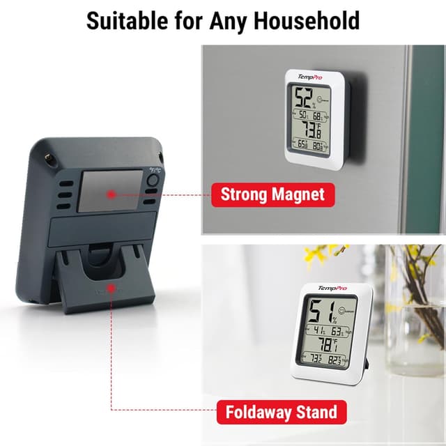 Thumbnail 6 de ThermoPro Thermo-Hygrometer Innen