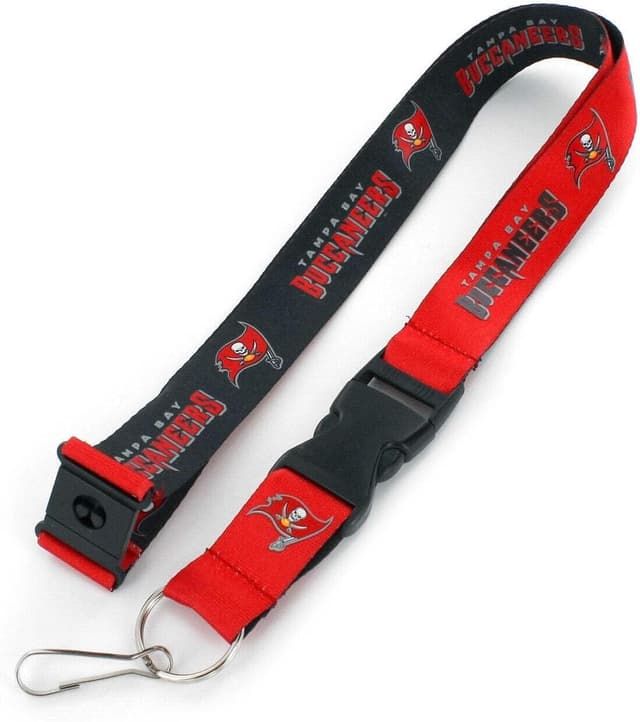 Detalle de Aminco NFL Reversible Team Lanyard with Breakaway Tab & Quick-Release Buckle