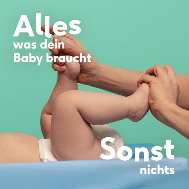 Detalle de Naïf plastikfreie Feuchttücher ohne Duft & Alkohol – 1.296 Stück (24er x 54 Tücher)