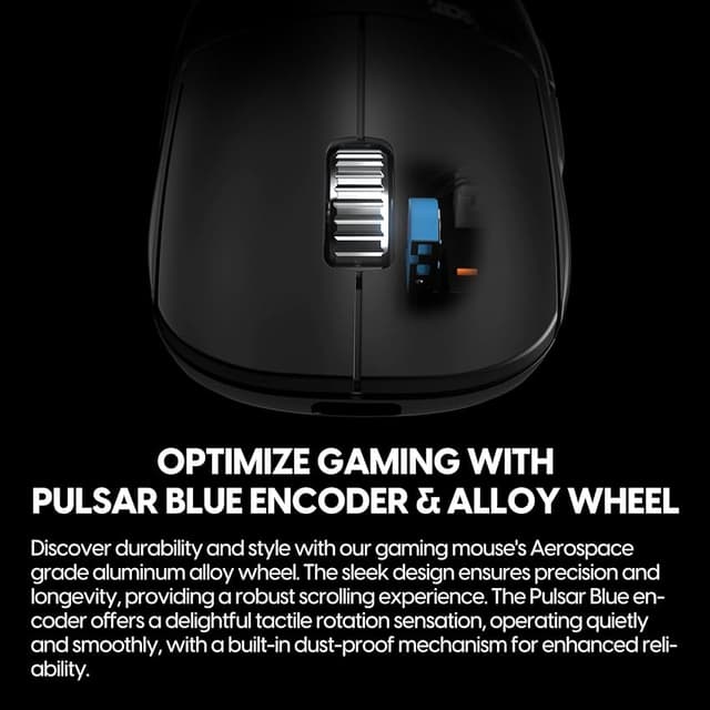 Thumbnail 5 de Pulsar X2H ES Medium alfombrilla gaming (Negro) 🖱