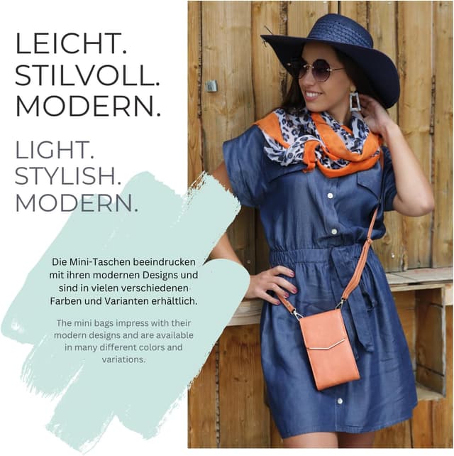 Thumbnail 6 de styleBREAKER Mini sac à bandoulière femme