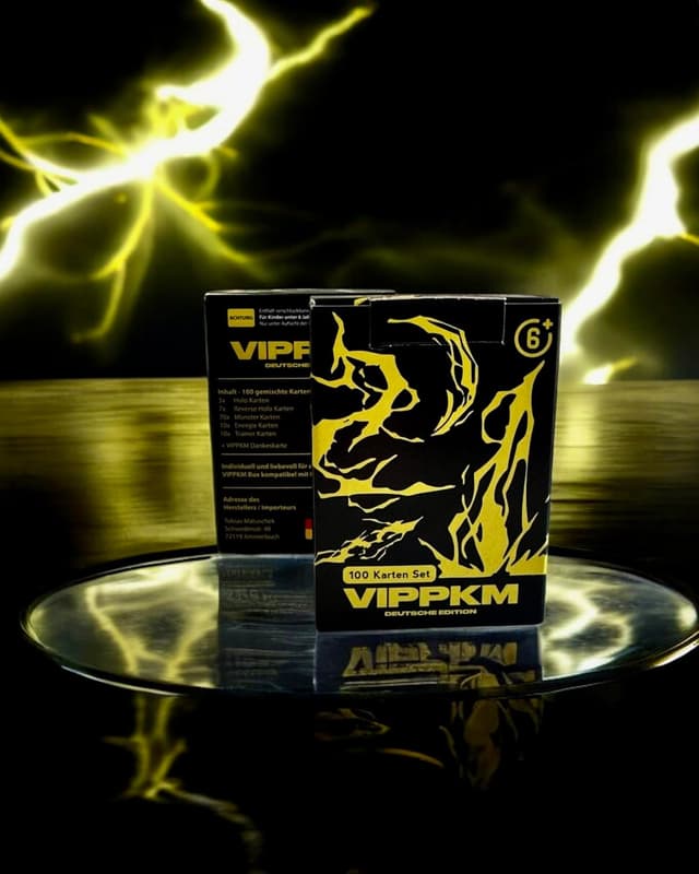 Detalle 2 de VIPPKM 100 Karten Set Sammelkarten 🎴