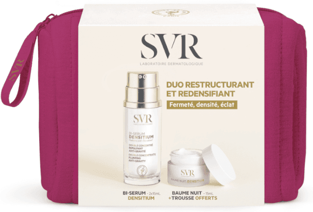 Imagen de SVR Bi-Serum Densitium 2x15 ml + Baume Nuit 15 ml — tratamiento facial en OfertitasTOP