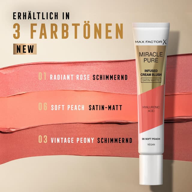 Detalle 2 de Max Factor Miracle Pure Cream Blush Fb. 03