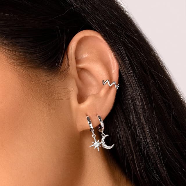 Thumbnail 1 de SINGULARU Polar Moon Spark orecchini 12,7 mm