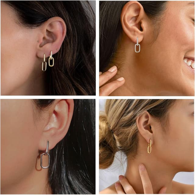 Thumbnail 5 de Cangall Convertible Link Earrings 10mm