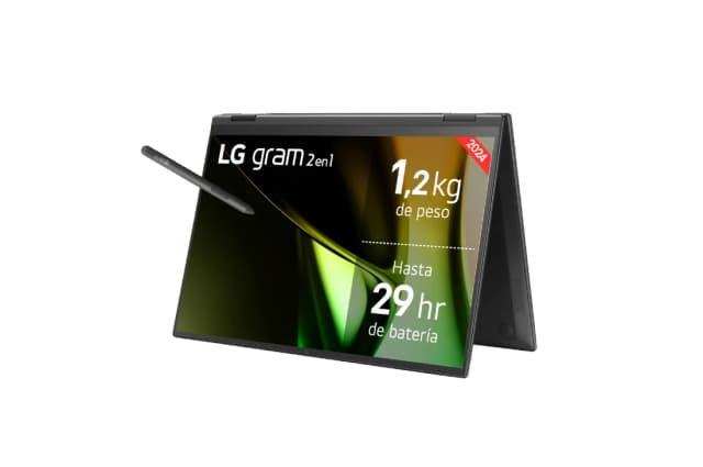 Detalle de LG gram 14T90S-G.AA75B 14" 2 en 1, 16 GB RAM