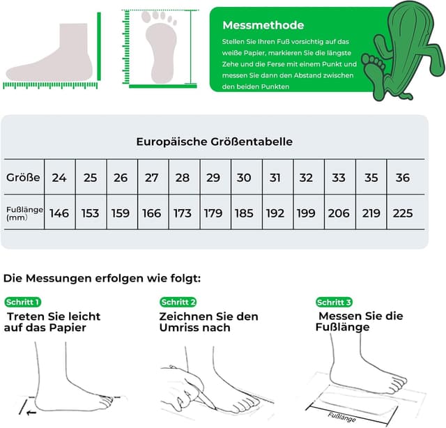 Thumbnail 6 de SAGUARO Kinder Barfußschuhe Leicht Weich Gr.24-36