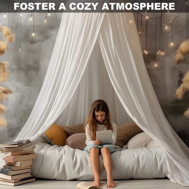 Thumbnail 5 de Ginkago Groß Betthimmel Baldachin für Kinderbett