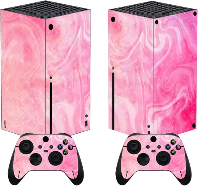 Detalle de Xbox Series X vinyl skins 1 console