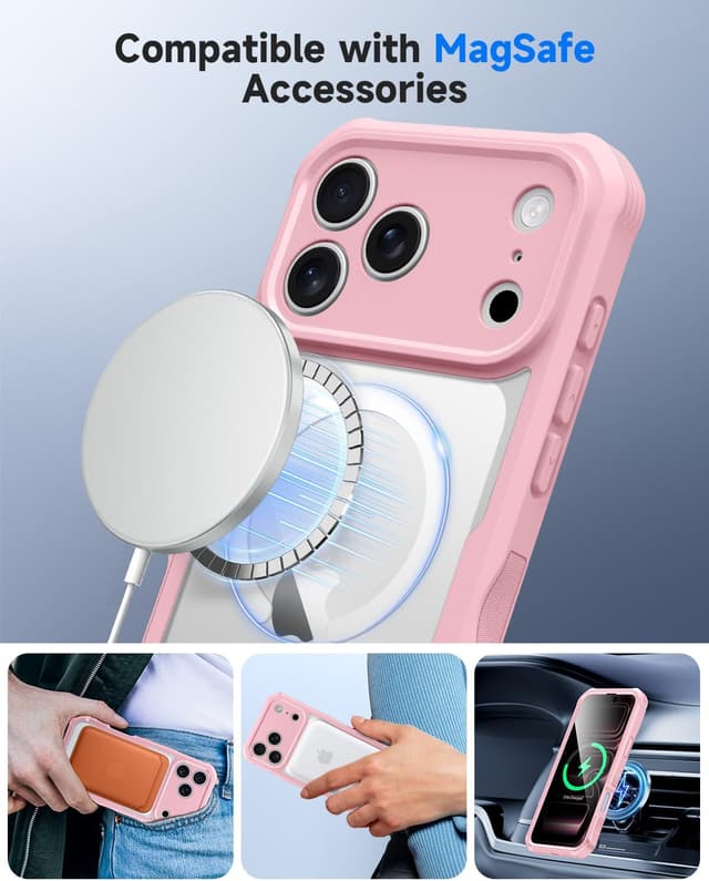 Detalle de iPhone 17 Pro Max privacy case 9H