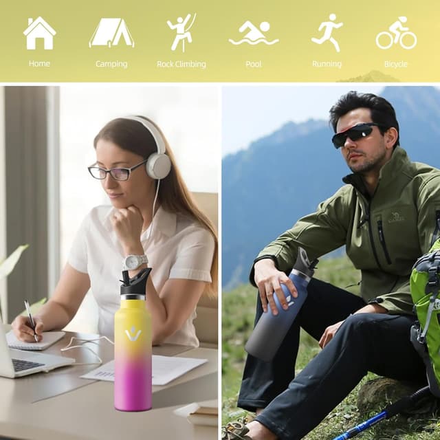 Thumbnail 6 de Motswedi Botella Termica 750ml Doble Aislamiento