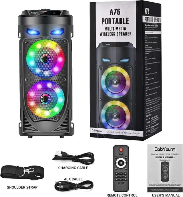 Thumbnail 6 de BabYoung A76 30W Portable Bluetooth Speaker