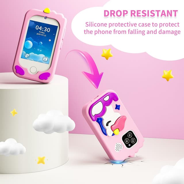 Thumbnail 5 de Tosaju Enfants Téléphone 2,8" écran tactile