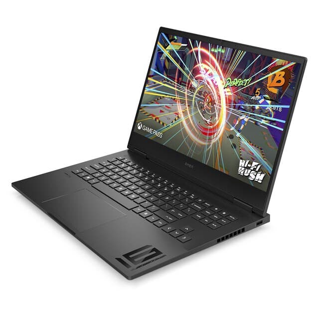 Detalle de HP OMEN 16-wf1012ns gaming con RTX 4060