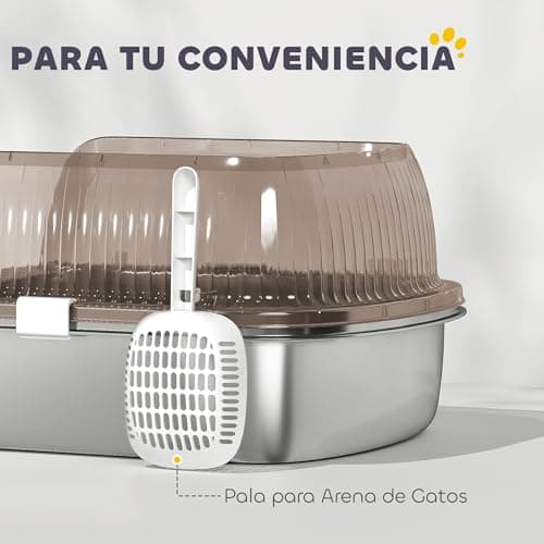 Thumbnail 4 de PawHut Arenero Cubierto para Gatos Extra Grande 🐾