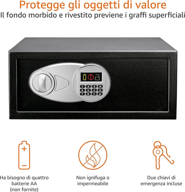 Thumbnail 1 de Amazon Basics Cassaforte 28 L 🔒