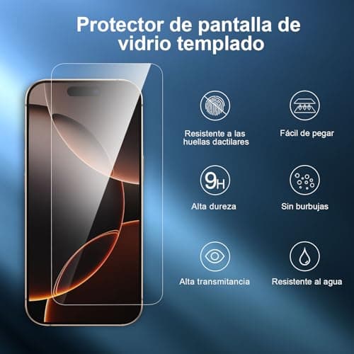 Detalle 2 de NEW'C Protector pantalla iPhone 17 6,3"