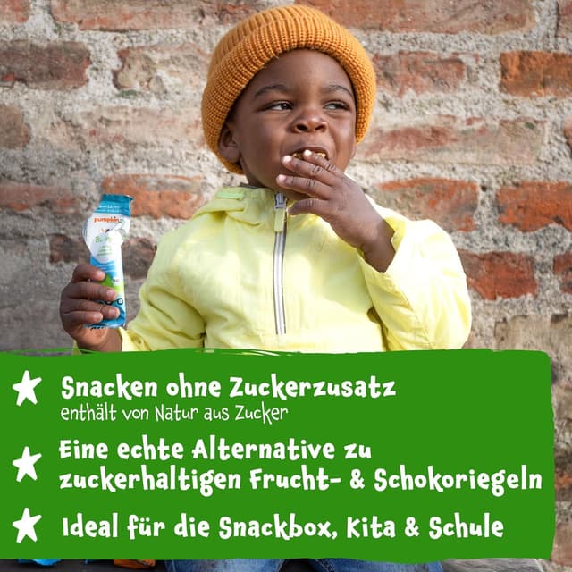 Thumbnail 4 de Pumpkin Organics Bio Haferriegel Banane Kakao (18x20g) 🍪