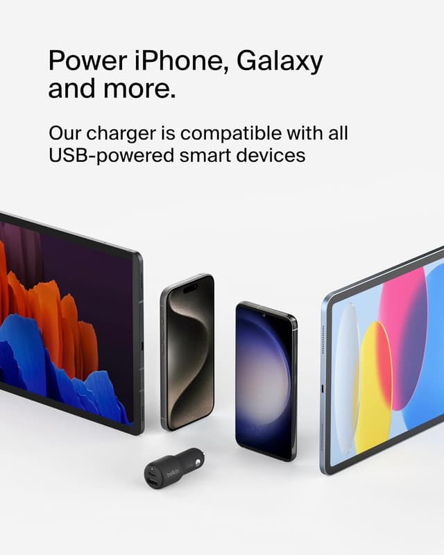 Thumbnail 2 de Belkin BoostCharge cargador coche 42W USB-C y USB-A