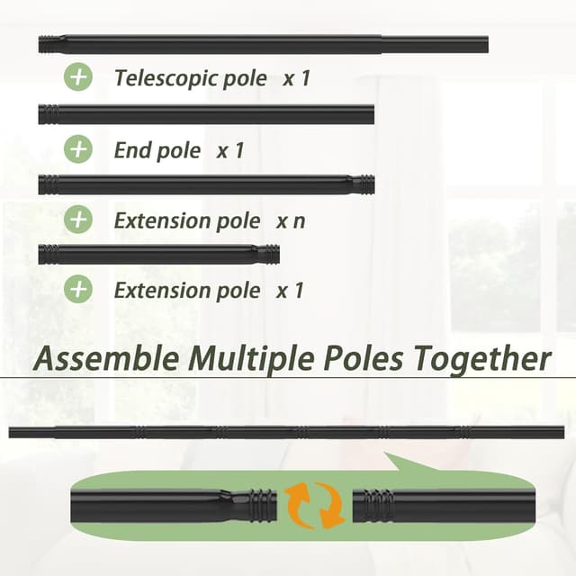 Thumbnail 2 de Tringle Rideau Extensible 84â185 cm đ