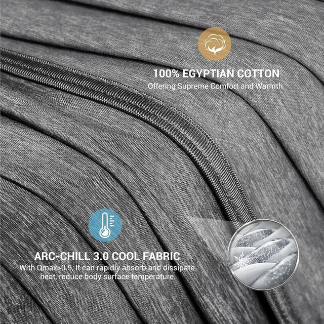 Detalle 2 de Elegear Revolutionary Cooling Blanket King (Arc-Chill 3.0) 90 x 90 for Hot Sleepers