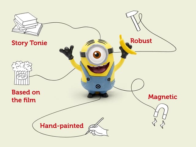 Detalle de Tonie Minions Despicable Me 116 min audio