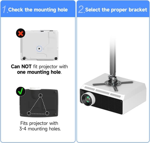 Thumbnail 2 de suptek PR05B Deckenhalterung 5â54 cm đœ
