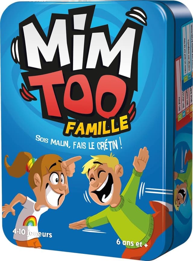 Detalle de Asmodee Mimtoo Famille – Nouvelle Édition : jeu de mimes et de bruitages dès 6 ans (version française)
