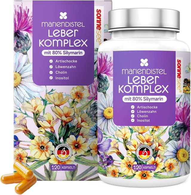 Detalle de Sonnesee Leber Komplex 8-in-1 120 Kapseln đź’Š