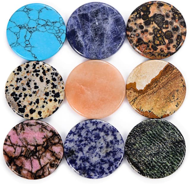 Thumbnail 2 de Morella Femme Chakra Coin Pendentif 33 mm