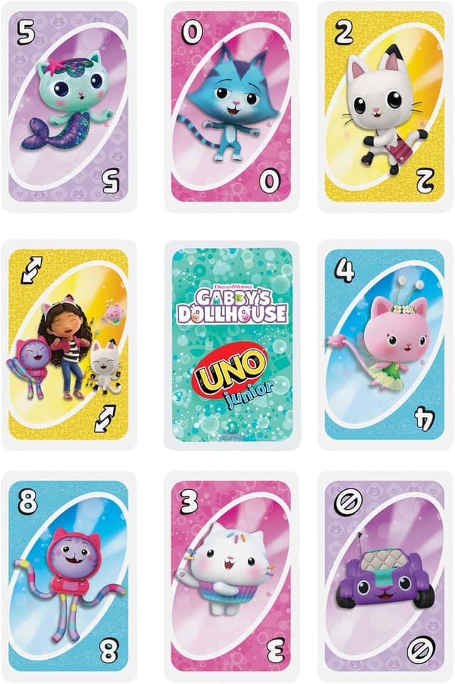 Thumbnail 5 de UNO Junior Gabby, jeu de cartes 3 ans